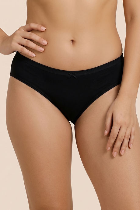 Zivame Anti-Microbial Low Rise Full Coverage Hipster Panty (Pack of 3) - Multicolor — image 6